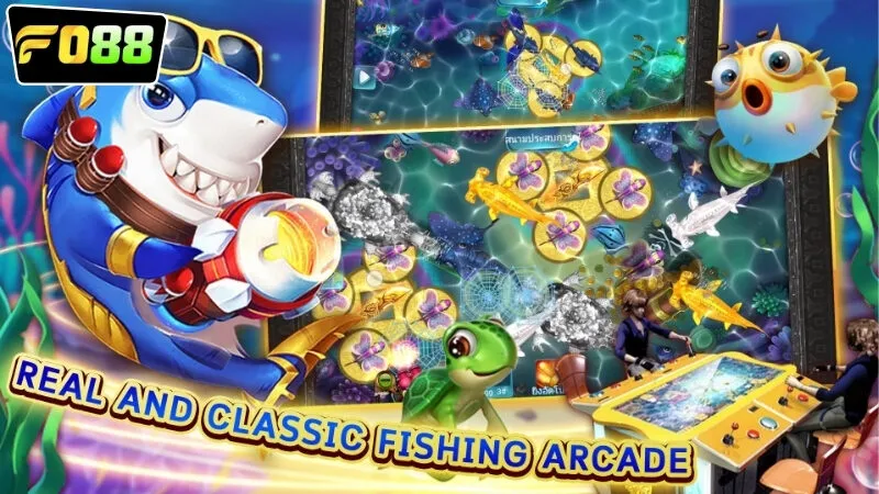 Các loại cá và giải thưởng trong đại gia bắn cá FO88